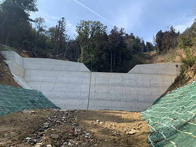 黒瀬（ケ－５ほか）治山工事