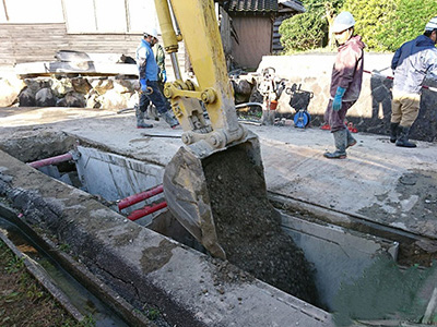 国災6年第198号下水道災害復旧（12工区その3）工事